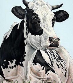 Fat Cow Animal Paint By Numbers