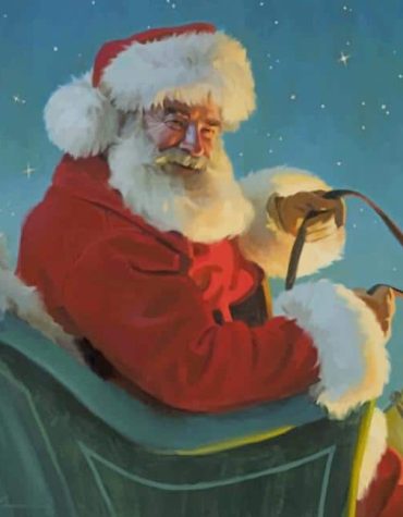 Father Christmas Santa Paint By Numbers