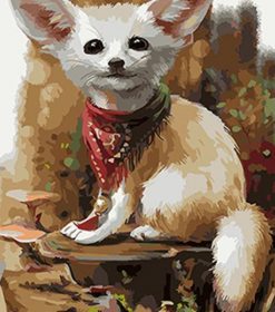 Unique Fennec Fox Paint By Numbers