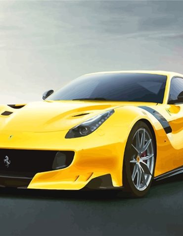 Cool Ferrari Car Paint By Numbers