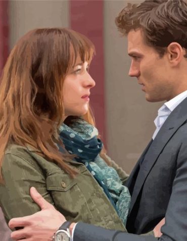 Grey Movie Stars Paint By Numbers