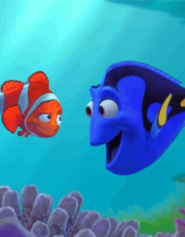 Finding Dory Ocean Scene Paint By Numbers