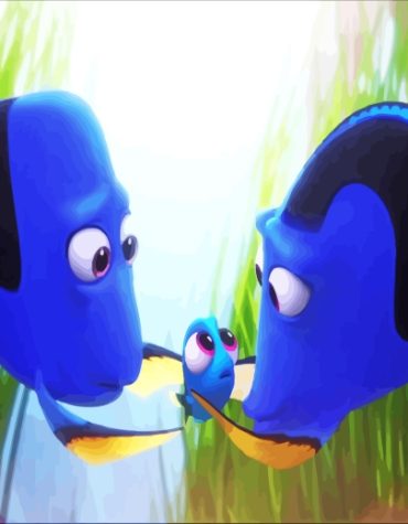 Finding Dory Adventure Paint By Numbers