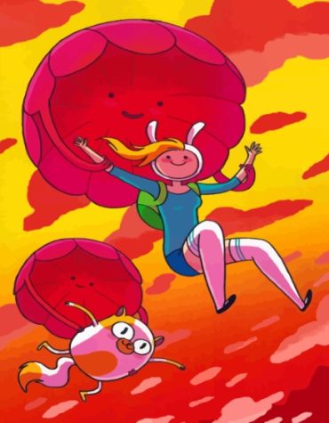 Fionna and Cake Cartoon Paint By Numbers