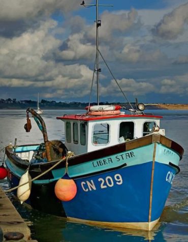 Marine Fishing Trawler Paint By Numbers