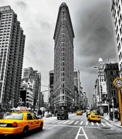 Flatiron Building NYC Paint By Numbers