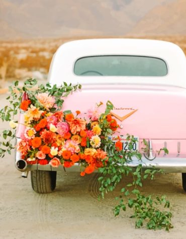 Floral Mini Car Paint By Numbers