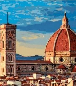 Florence Italy Cathedral Paint By Numbers