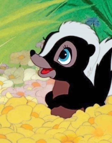 Disney Flower Bambi Paint By Numbers