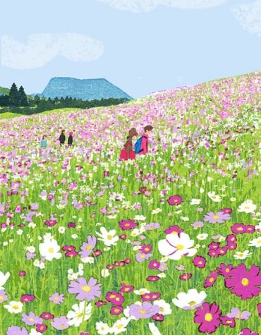 Flowered Landscape Masterpiece Paint By Numbers