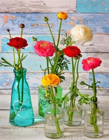 Garden Blossoms Paint By Numbers