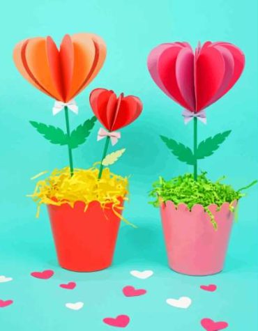Colorful Floral Heart Paint By Numbers
