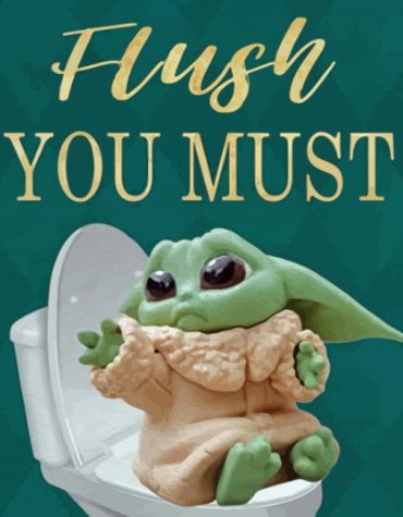 Grogu Flush You Must Paint By Numbers