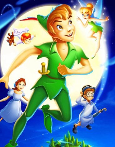 Peter Pan and Tinkerbell Paint By Numbers