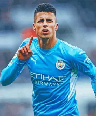 Joao Cancelo Football Star Paint By Numbers