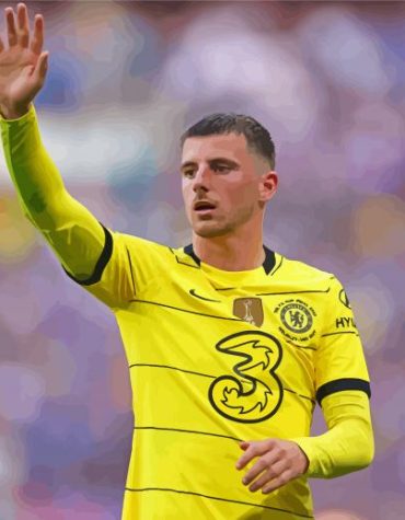 Football Star Mason Mount Paint By Numbers