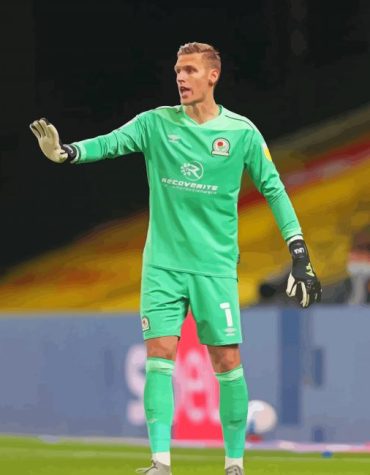 Thomas Kaminski Football Player Paint By Numbers