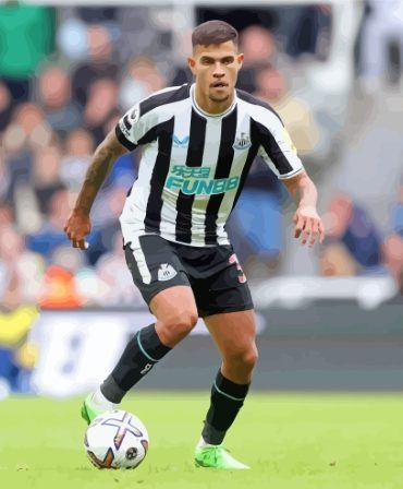 Bruno Guimaraes Football Legend Paint By Numbers