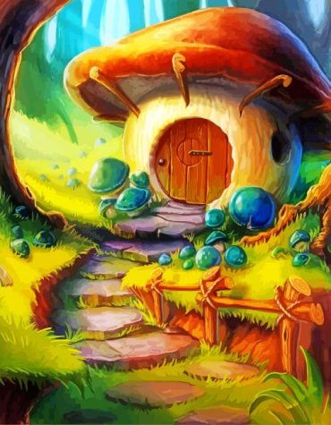 Enchanted Forest Sanctuary Paint By Numbers