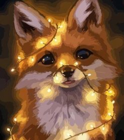 Light Fox Aesthetic Paint By Numbers
