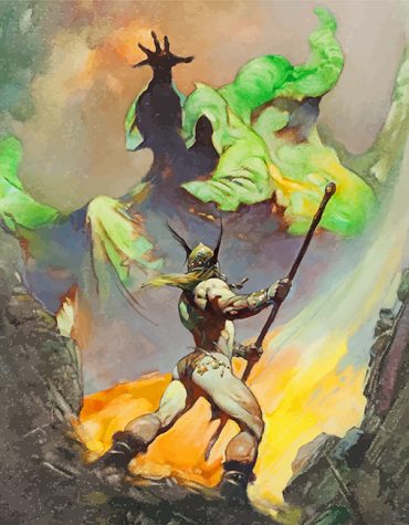 Frank Frazetta Fantasy Paintings Paint By Numbers