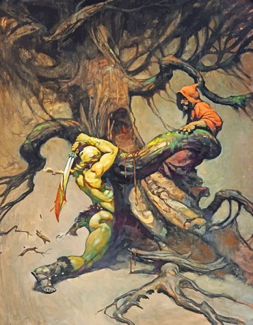 Frank Frazetta Fantasy Fighter Paint By Numbers