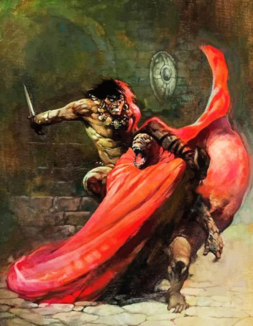 Frank Frazetta Fantasy Paint By Numbers