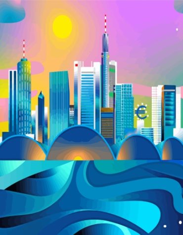 Frankfurt Scenery Painting Paint By Numbers