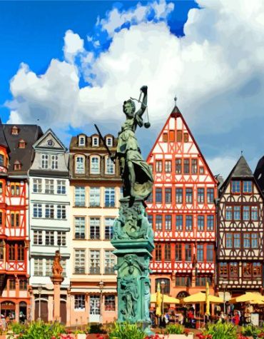 Frankfurt Germany Painting Experience Paint By Numbers