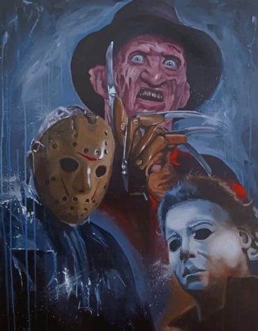 Freddy Krueger vs Michael Myers Paint By Numbers