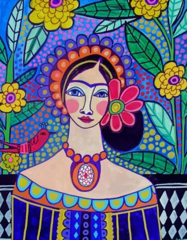 Frida Kahlo Women-Inspired Paint By Numbers