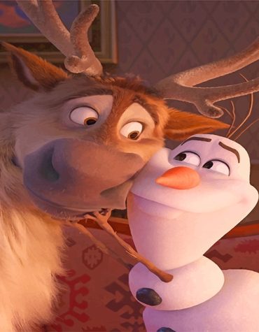 Olaf Frozen Adventure Paint By Numbers