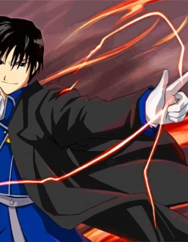 Fullmetal Alchemist Roy Mustang Paint By Numbers