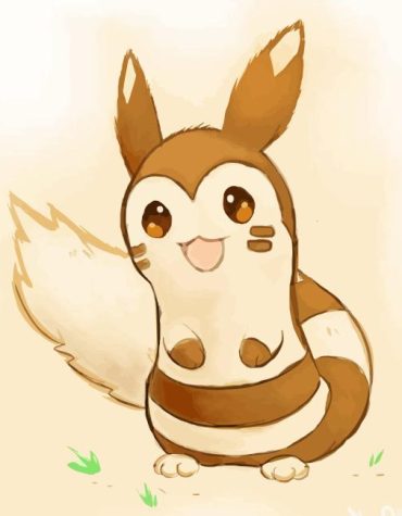 Furret Pokemon Art Paint By Numbers