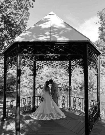 Couple Gazebo Wedding Paint By Numbers