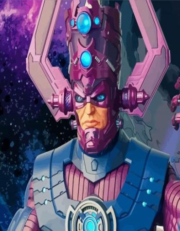 Galactus Animation Character Paint By Numbers