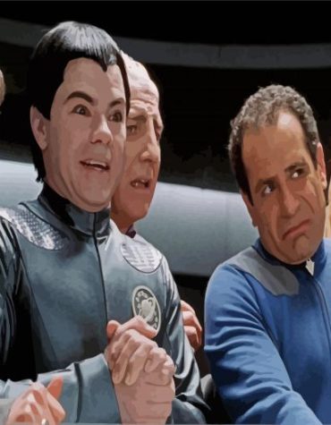 Galaxy Quest Movie Stars Paint By Numbers