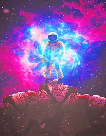 Galaxy Space Colors Paint By Numbers