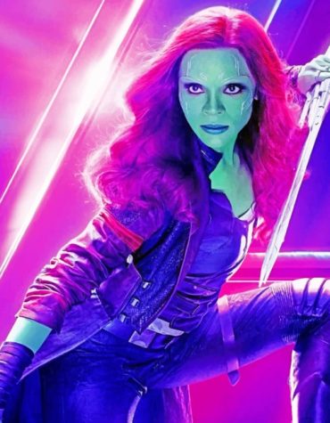 Gamora Marvel Hero Paint By Numbers