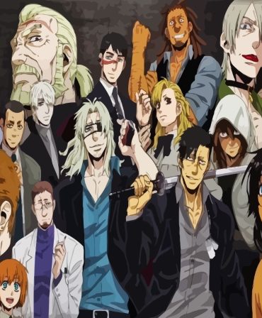 Gangsta Anime Stars Paint By Numbers