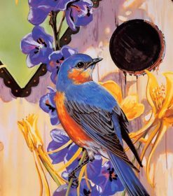 Bluebird Garden Art Paint By Numbers