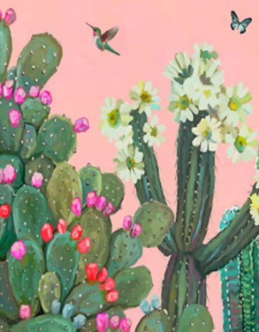 Garden Cactus Succulent Paint By Numbers