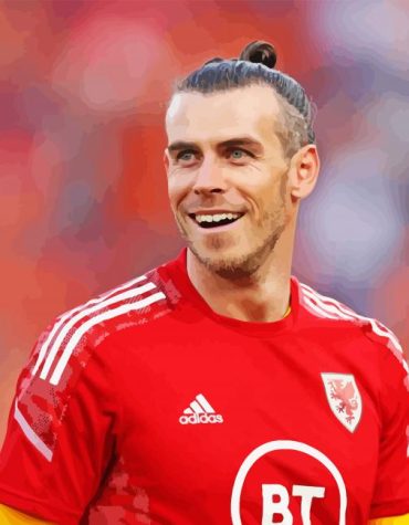 Gareth Bale Football Legend Paint By Numbers