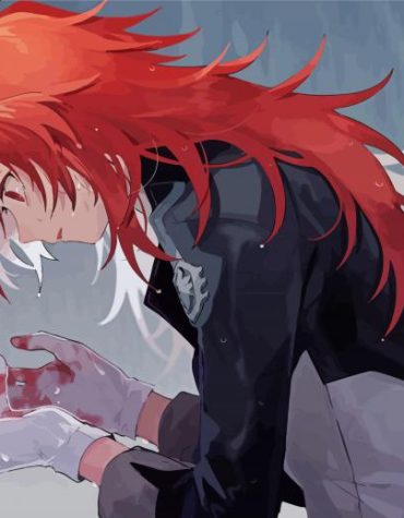 Genshin Impact Diluc Anime Paint By Numbers