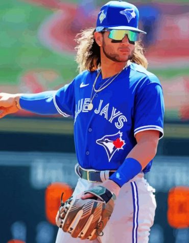 George Springer Baseball Legend Paint By Numbers