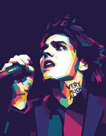 Gerard Way Inspired Paint By Numbers