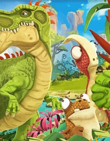 Gigantosaurus Disney Animation Paint By Numbers