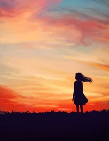 Sunset Silhouette Paint By Numbers