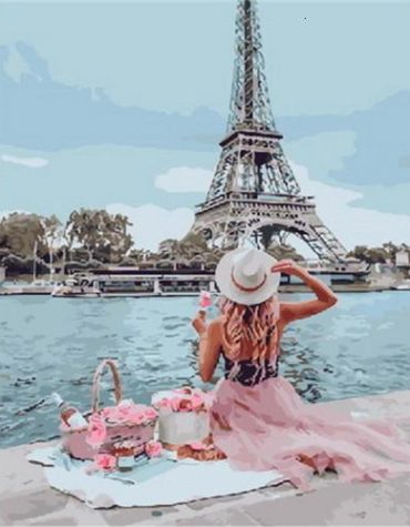 Paris Picnic Experience Paint By Numbers