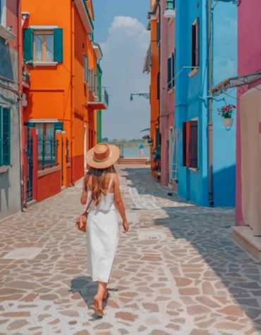 Italy Girl Colors Paint By Numbers